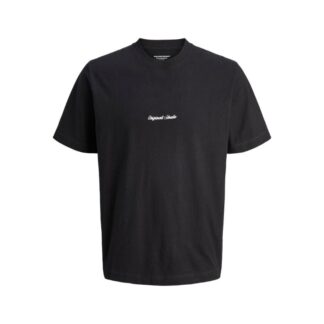 Μπλούζα Jack & Jones 4834391_12284052 T-shirt Κοντομάνικο Μαύρο