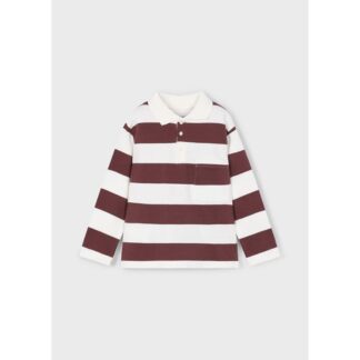 Μπλούζα Πολο Μακρυμανικο Ριγε Mayoral 15-04119-015