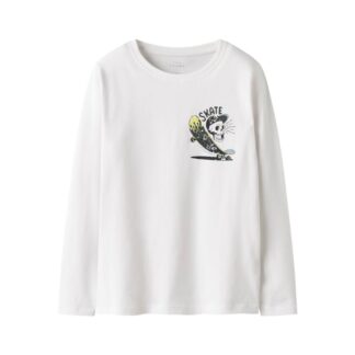 Μπλούζα Name It 4838059_13224969 Λευκό