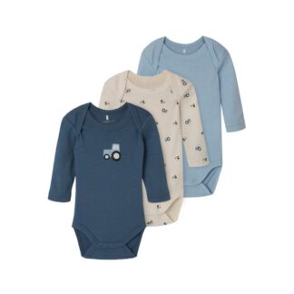 Βρεφικά Ζιπουνάκια Σετ 3τμχ Name It 4737113_13240982 Λευκό