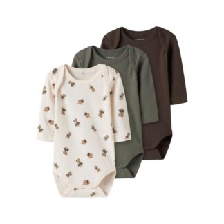 Βρεφικά Ζιπουνάκια Σετ 3τμχ Name It 4872127_13248515 Λευκό