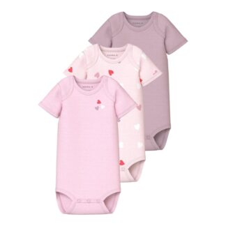 Βρεφικά Ζιπουνάκια Σετ 3τμχ Name It 4979534_13250803 Ροζ