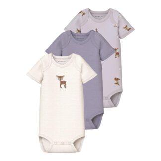 Βρεφικά Ζιπουνάκια Σετ 3τμχ Name It 4979481_13254798 Μωβ