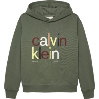 Μπλούζα Calvin Klein IB0IB02563_LLP Χακί MINI