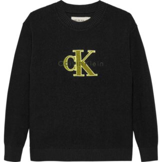 Μπλούζα Calvin Klein IB0IB02598_BEH Μαύρο JNR