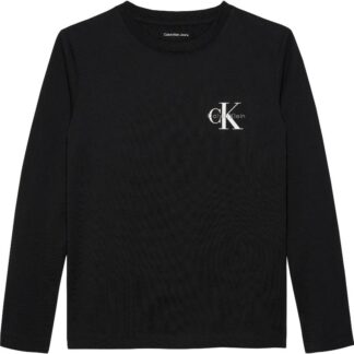 Μπλούζα Calvin Klein IU0IU00717_BEH Μαύρο JNR
