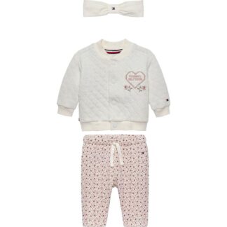 Σετ Ρούχα Tommy Hilfiger KN0KN02082_YA8 Εκρού NB