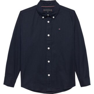 Πουκάμισο Tommy Hilfiger KB0KB10192_C1G Μπλέ Σκούρο JNR