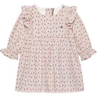 Φόρεμα Tommy Hilfiger KN0KN02069_YA8 Εκρού NB