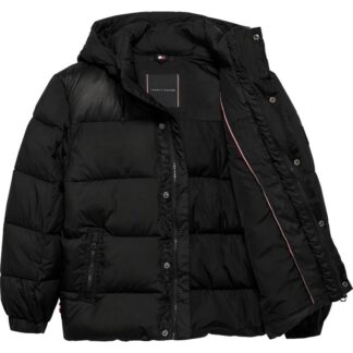 Μπουφάν Tommy Hilfiger KB0KB10093_BDS Μαύρο MINI