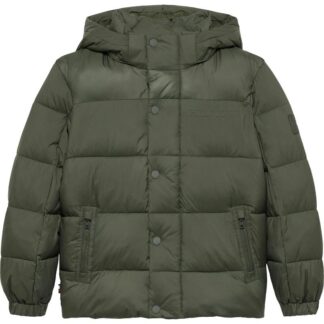 Μπουφάν Tommy Hilfiger KB0KB10093_MRH Χακί MINI