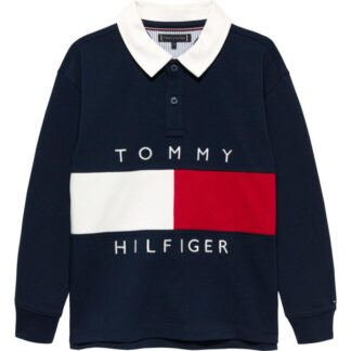 Μπλούζα Tommy Hilfiger KB0KB10354_C1G Μπλέ Σκούρο JNR