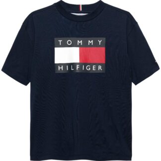 Μπλούζα Tommy Hilfiger KB0KB10340_C1G Μπλέ Σκούρο JNR