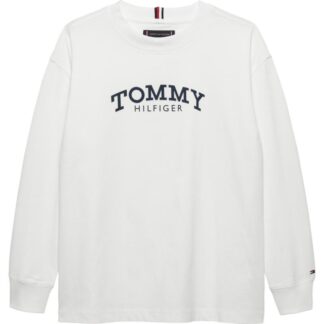 Μπλούζα Tommy Hilfiger KB0KB10052_YBR Λευκό MINI