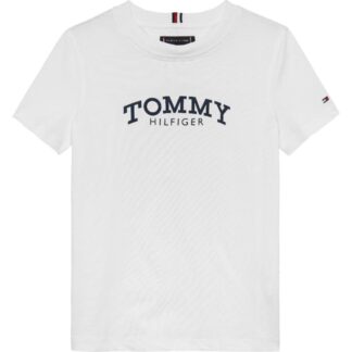 Μπλούζα Tommy Hilfiger KB0KB10051_YBR Λευκό JNR