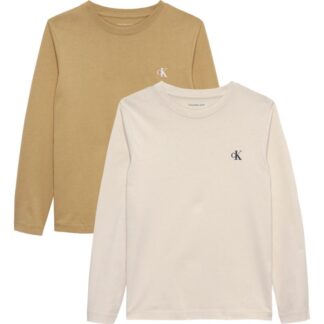 Σετ 2 Μπλούζες Calvin Klein IB0IB02255_ACA Δίχρωμο JNR