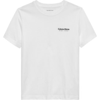 Μπλούζα Calvin Klein IB0IB02608_YAF Λευκό MINI