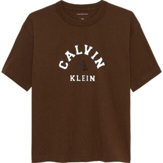 Μπλούζα Calvin Klein IB0IB02637_GV0 Καφέ JNR