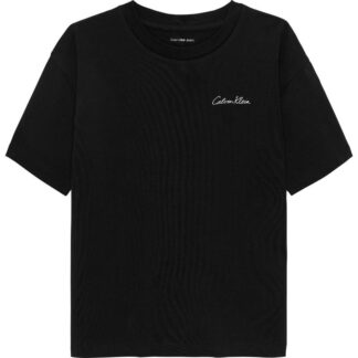 Μπλούζα Calvin Klein IB0IB02607_BEH Μαύρο MINI