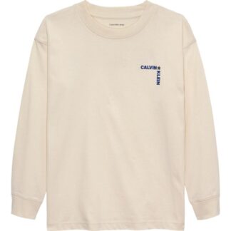 Μπλούζα Calvin Klein IB0IB02614_PGB Εκρού MINI