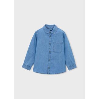 Πουκαμισο Μακρυμανικο Τζιν Mayoral 26-03122-005