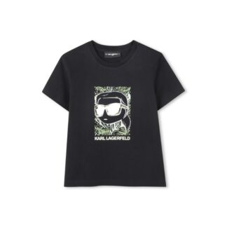 Μπλούζα Karl Lagerfeld Z31094_09B Μαύρο JNR