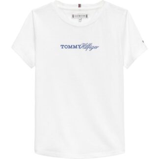 Μπλούζα Tommy Hilfiger KG0KG09123_YBR Λευκό MINI