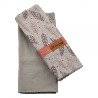 Σετ Σεντόνι Λίκνου 2τμχ Boho Bebe Stars