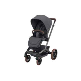 Καρότσι Fame Twillic Graphite Με Πορτ-Μπεμπέ & Σετ Αντάπτορες Καθίσματος Maxi Cosi