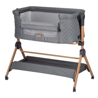 Λίκνο & Κάθισμα Φαγητού 2 Σε 1 Nest & Feed Grey FreeON