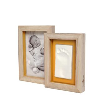 Κορνίζα Διπλή Με Αποτύπωμα Duo Frame Daisy Ochre Petit Artichaut