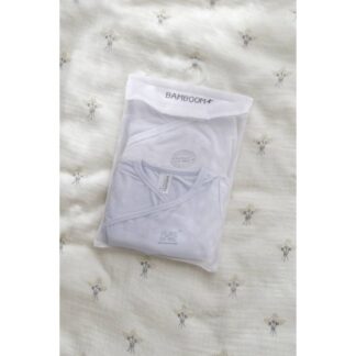 Βρεφικά Ζιπουνάκια Σετ 2τμχ Γαλάζιο Λευκό Bamboom