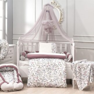 Σετ Προίκας 3τμχ 70x140 Flower Garden Abo