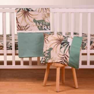 Σετ Σεντόνια 3τμχ 70x140 Tropical Leaves Abo