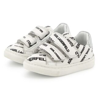 Παπούτσια Karl Lagerfeld Z30542_N50 WHITE BLACK Μαύρο SH