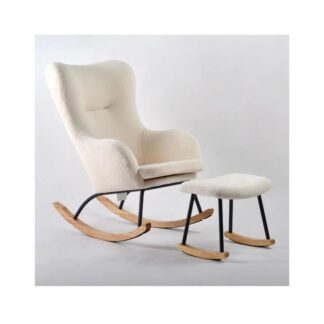 Πολυθρόνα Θηλασμού Κουνιστή Teddy Cream Baby Adventure