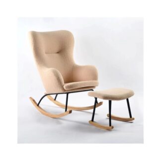 Πολυθρόνα Θηλασμού Κουνιστή Teddy Beige Baby Adventure