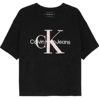 Μπλούζα Calvin Klein IG0IG02861_BEH Μαύρο MINI