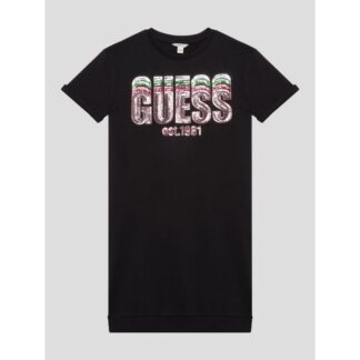 Φόρεμα Guess J5RK15KAD74_JBLK Μαύρο JNR