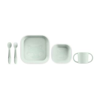 Σετ Φαγητού Meal Set Square Mint Miniland