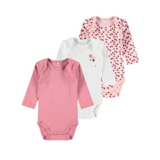 Βρεφικά Ζιπουνάκια Σετ 3τμχ Name It 13192797_3636548 ΣΑΠΙΟ ΜΗΛΟ