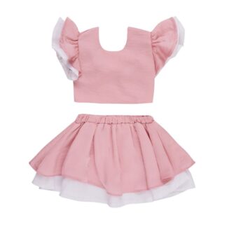 Σετ Μπλούζα Φούστα Ροζ Chief 5500