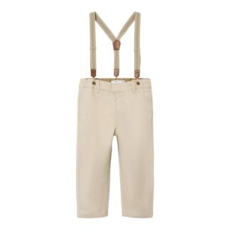 Παντελόνι Name It 13240607-4711598 Εκρού