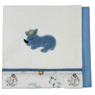 Σεντόνια Λίκνου 2τμχ Rhino Baby Star