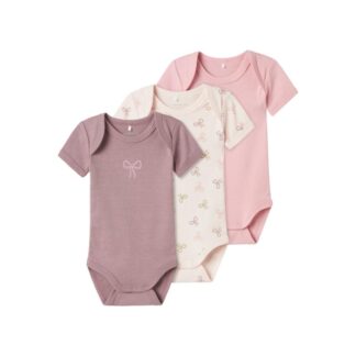 Βρεφικά Ζιπουνάκια Σετ 3τμχ Name It 13242190-4737071 Μωβ