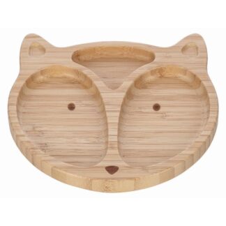 Πιάτο Bamboo Με Χωρίσματα Και Βεντούζα Fox FreeON