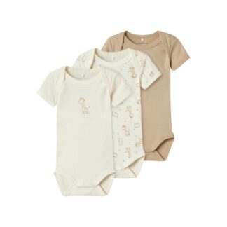 Βρεφικά Ζιπουνάκια Σετ 3τμχ Name It 13242193-4737119 Μπεζ