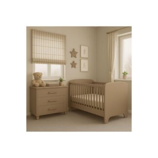 Παιδικό Κρεβάτι Evelina Cappuccino Asterias Bebe