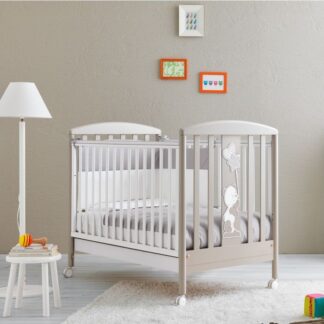 Βρεφικό Κρεβάτι Orsetto Tortora Για Στρώμα 126x64 Pali