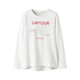 Μπλούζα Name It 4838320_13224950 Λευκό